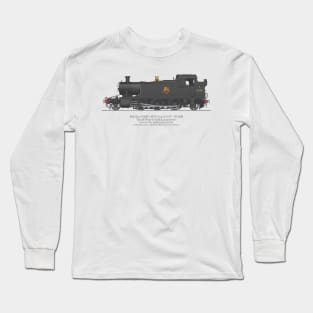 Ex-GWR Small Prairie Class 4575 Tank Locomotive Number 5538 Long Sleeve T-Shirt